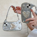 Luxury High-End Glitter Mirror Case for iPhone 15/14 Pro Max/13 Pro/12/11/XR/XS - Anti-Fall Fashion Phone Case for Women1