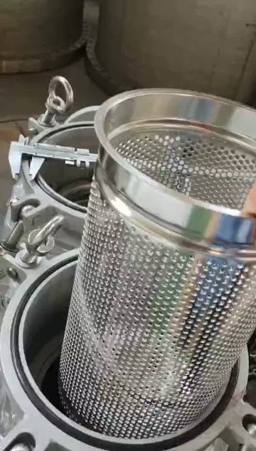 Single bag filter
