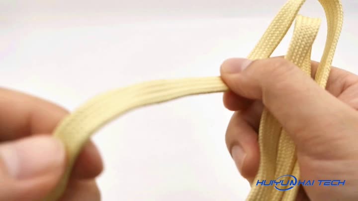 Heat-resistant Kevlar braided net pipe