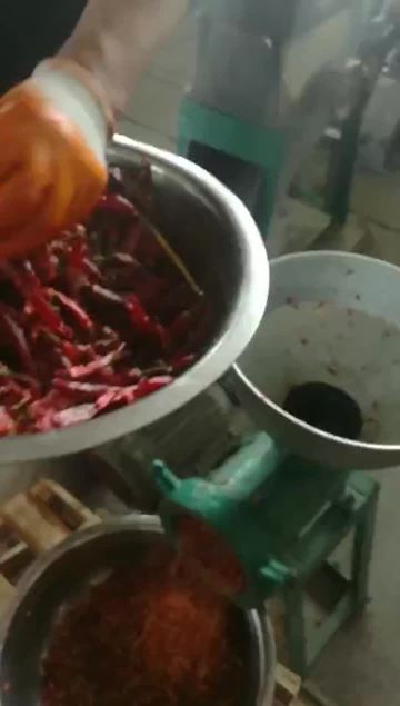 绞干辣椒