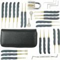 24 Pc Locksmith Lock Pick Tools - Unlocking Set & Lock Picking Kit1