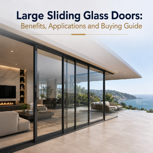 Large Sliding Glass Doors: Benefits, Applications and Buying Guide