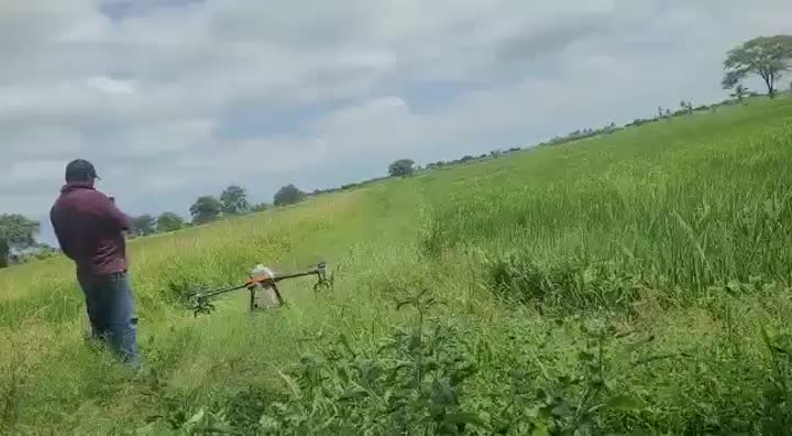 Agriculture drone video show from customers 1