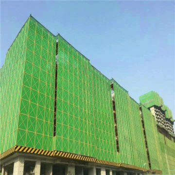 Using of mesh tarps