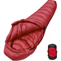 Wholesale Waterproof Winter Outdoor Goose Down Ultralight Mummy Sleeping Bag for Cold Weather Camping1