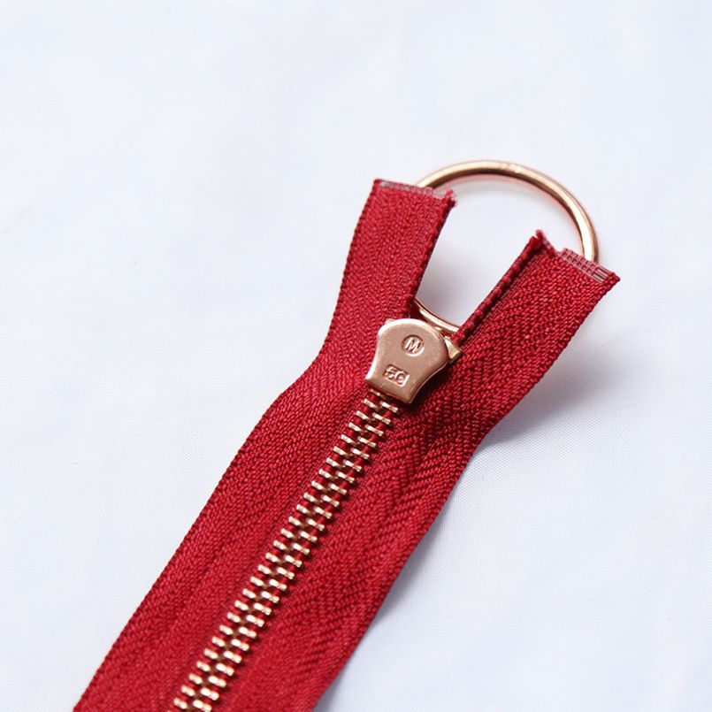 Fation zipper with O ring