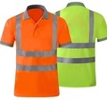 Custom Reflective Work Polo Shirts with LOGO - High Visibility Long Sleeve Camisas De Trabajo1
