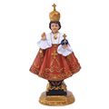 8-inch Catholic Infant Jesus of Prague Statue: A Resin Sculpture for Religious Decor and Gift1