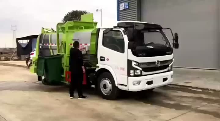 Camión de desechos de cocina