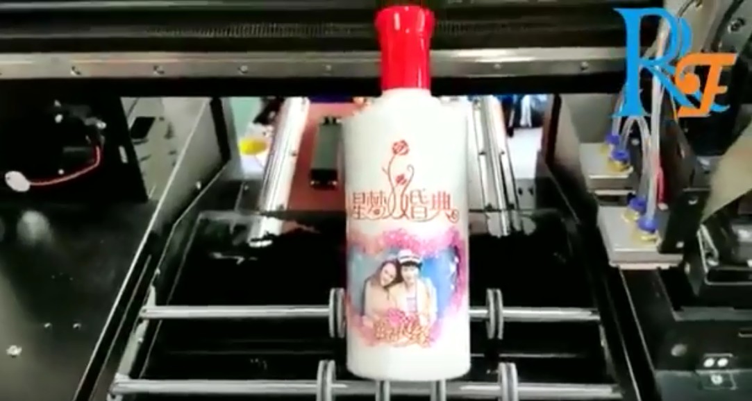 A2 UV printer bottle printing,cylinder printer