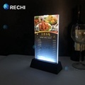 Customizable Tabletop Advertising Light Signage: Enhancing Retail Store Displays with Acrylic LED Illuminated Menu Sign Holders1