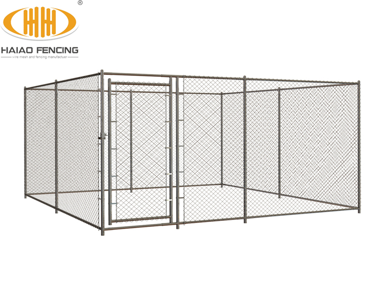 Haiao Portable Custom High Duty Duty Galvanisé en acier Wire soudé xxl Cages de cour pour chiens et chenils1