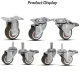 1,5 tum svivel caster TPE Light-Duty Low Noise Casters