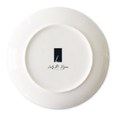 Modern Personalized Ceramic Charger Plates with Logo - White 13 inch for Catering and Weddings1