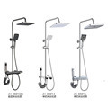Manufacturer's Rainshower Bathroom Shower Set with Oil Rubbed Chrome Finish1