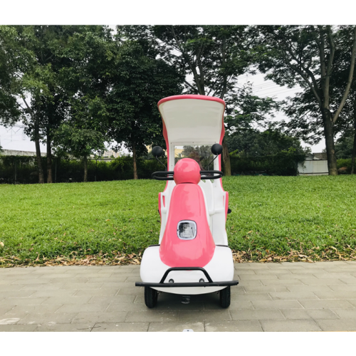 L'opérateur de la zone scénique du lac Taihu utilise le scooter à mobilité partagée de notre entreprise