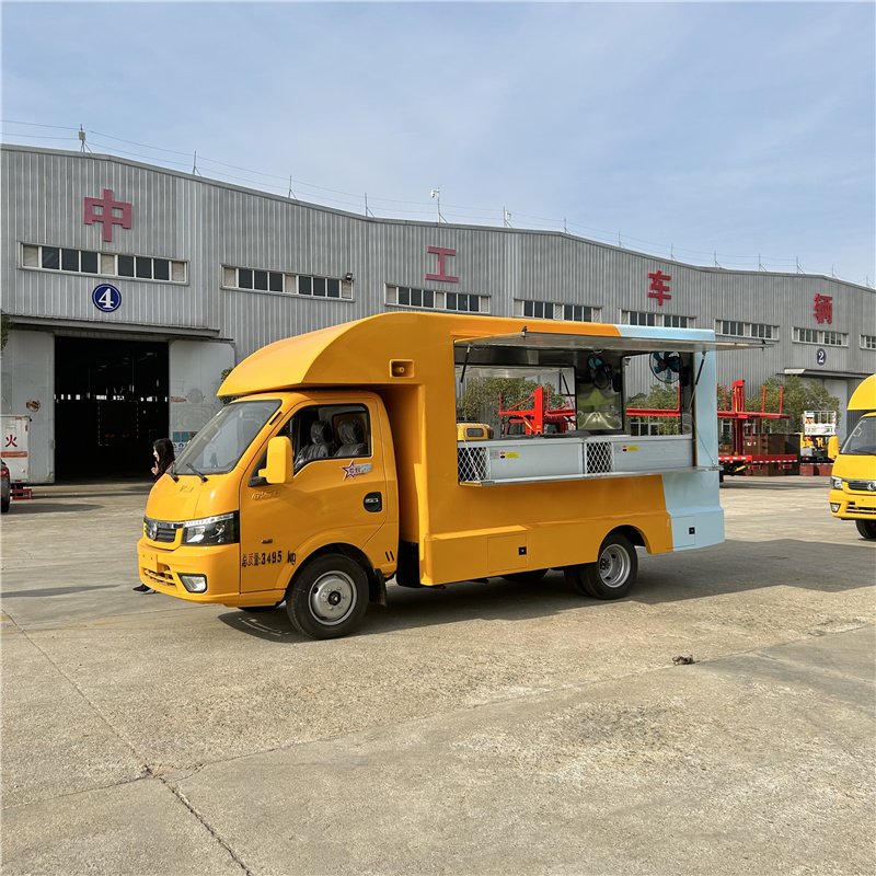 Caminhão de fast food isolado móvel