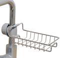 Single-Tier Metal Kitchen Faucet Sponge Drying Rack1