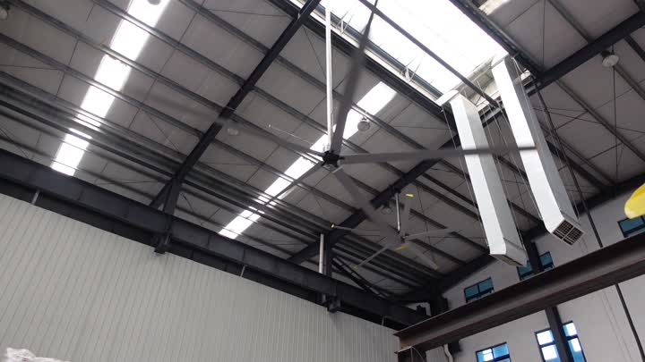 Workshop cooling roof ceiling fan