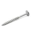 China Factory's Half Thread Wood Screw, Metal Stainless Steel Straw Rope Screw1