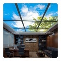 Aluminum Blue Sky Window Panels - 24Inch/48Inch 15W-50W 5000K Backlit LED Panels1