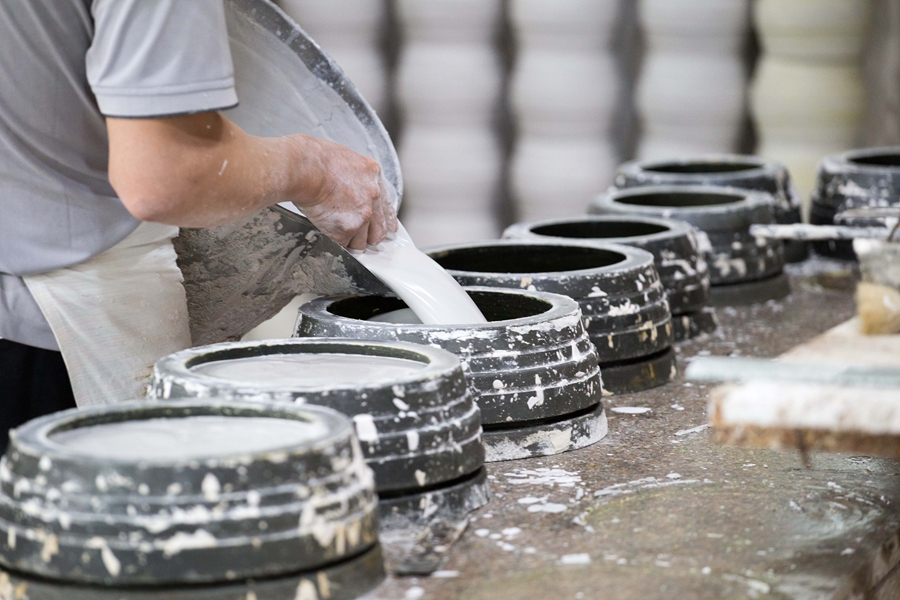 glaze storage