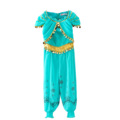 Aladdin Frock Princess Costume Girls Jasmine Princess Dress Kids Halloween Carnival Party Gown Child Sequins Costumes1