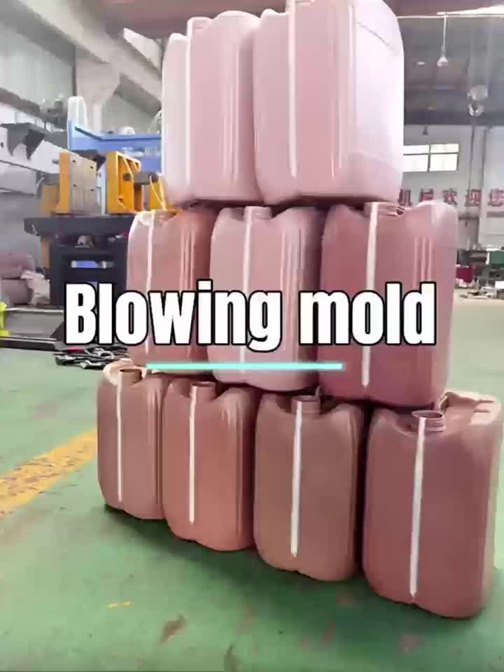 Blow molded chemical bottles