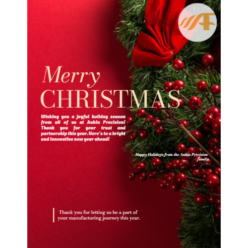 Christmas Greetings from Aukin Precision