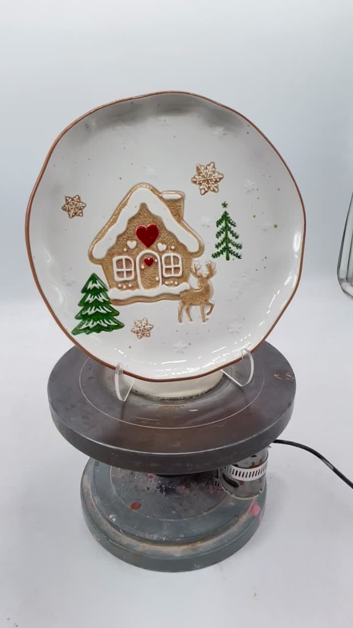 Тарелка «Бисквитный домик»