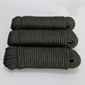 8 mm Black Nylon Diamond Braided Rope/Cord1