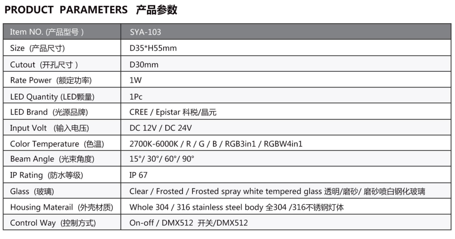 LED deck light suitable for all steps