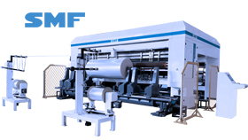 GDFQ-5000 Slitter jumbo roll feeding way