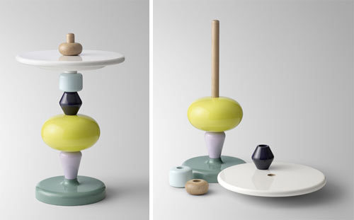 Die Verschmelzung von kindlichem Spaß und Kreativität: Eine Analyse von Mia Hamms Shuffle Side Table Design