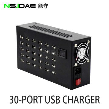 Multi socket charger with LED lights