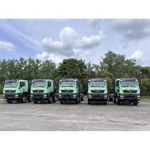 Компания Sinotruk Mianyang Special Vehicle только что получила партию шасси HOWO New Energy TX7, новых энергетических самосвалов, изготовленных по индивидуальному заказу.