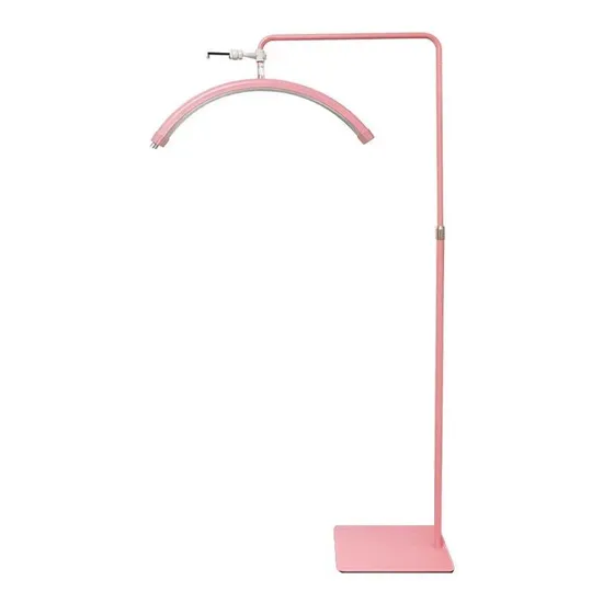 Modern 24 polegadas meia luminária de piso LED da lua para o olho confort1
