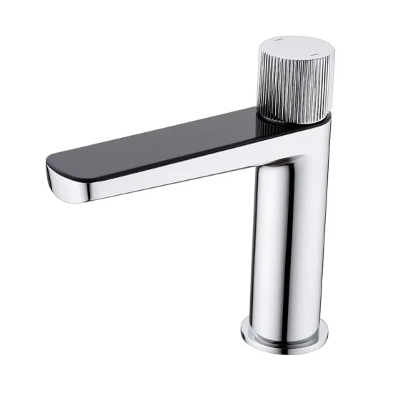 Zb6014 Light Luxury High Quality Brass Glossy Basin Faucet1