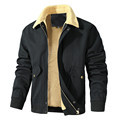 2024 New Fashion Thick Fleece Jacket for Men - Warm Casual Outdoor Cotton Jacket1