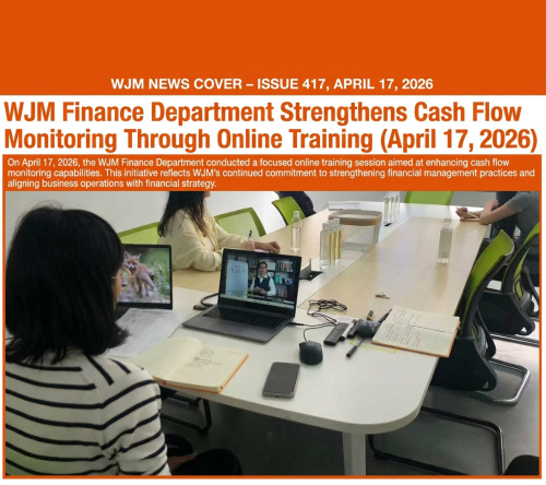 WJM Finance Department Enhances Cash Flow Monitoring Through Online Training