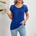Fashion Knitted Top Girl High Quality T Shirt Lounge Wear Tops Women's Clothing Wholesale V-neck Blouse and Shirts for Women1