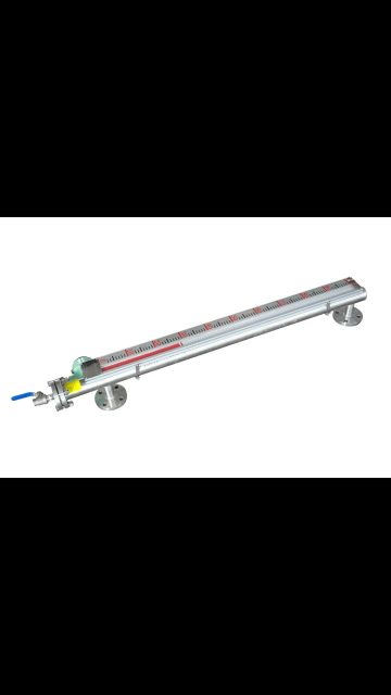 Magnetic flap level gauge