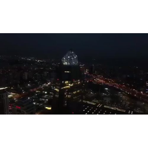 شاشة عرض ستارة شبكية LED في حالة تركيا