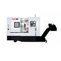 Hochwertige CNC-Drehmaschine mit Adpots 45° geneigter Bettrevolver Reitstock HTB450A Drehmaschine1