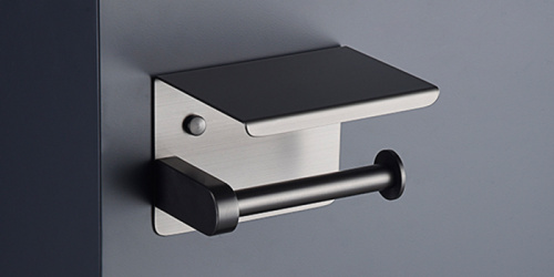 Personalized minimalist paper towel holder