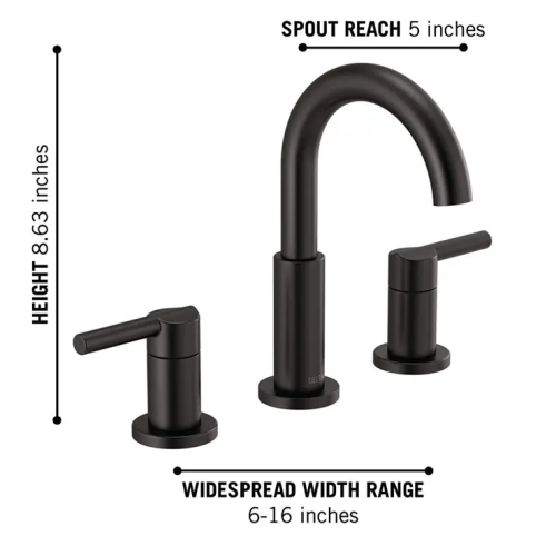 Water-Efficient 4 Widespread Basin Faucets Redefine Bathroom Conservation