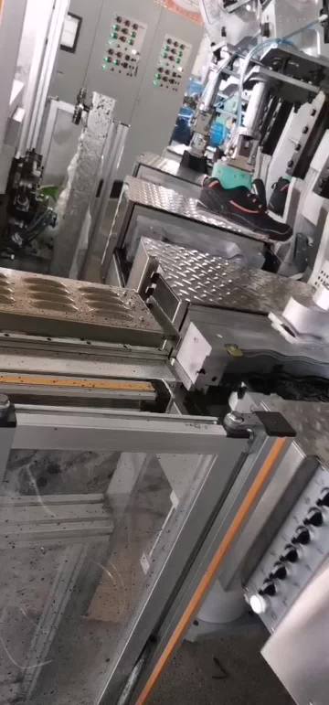 Injection and heat the sole