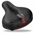 2022 New Road Bicycle Saddle MTB Mountain Bike Cushion Carbon Steel Leather Seat1