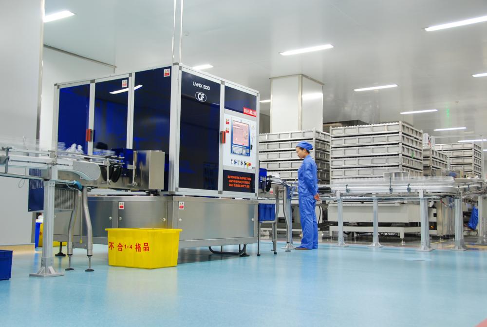 Automated intelligent light inspection machine (Italy)