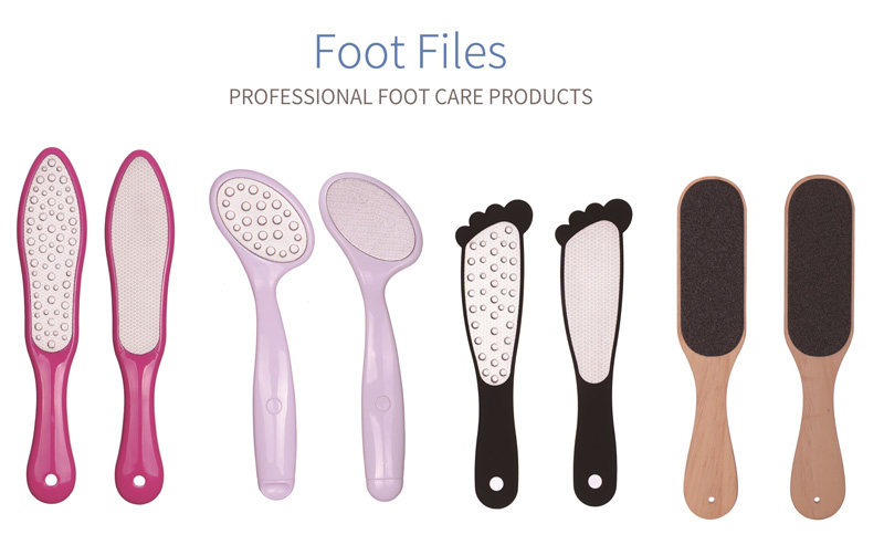 Stainless steel foot files